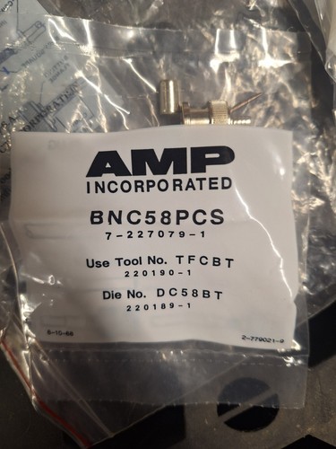 Lot amp bnc58pcs 50 ohm - 7., 50-ohm