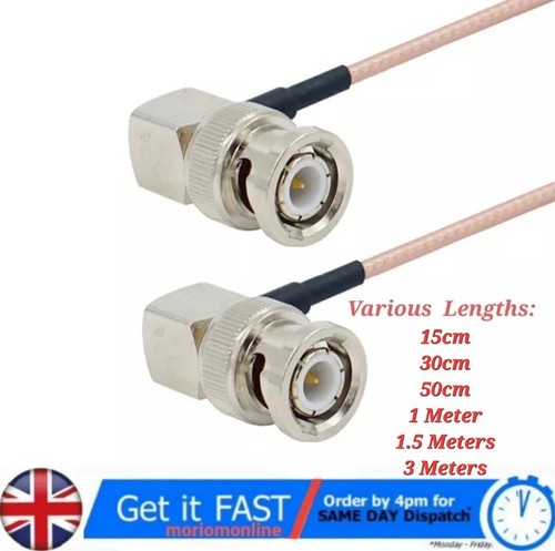 Bnc male plug right - ra,
