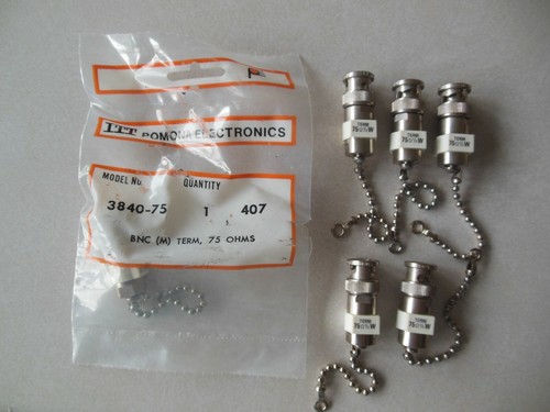 Lot bnc male 75 ohm - bnc,