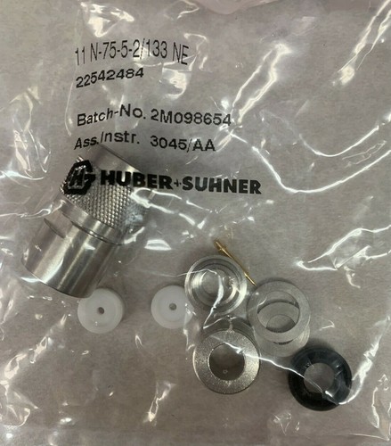 Bnc male ohm huber - ohm,, huber+suhner