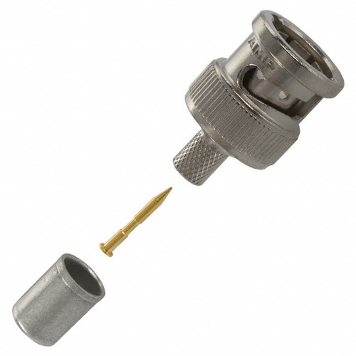 Bnc plug ohm crimp 5 - -,