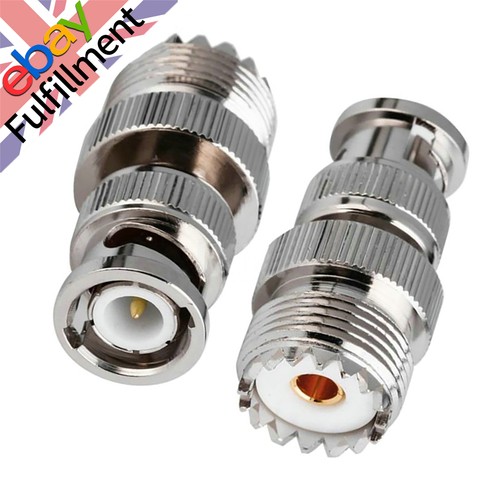 2pack ohm bnc - male, to