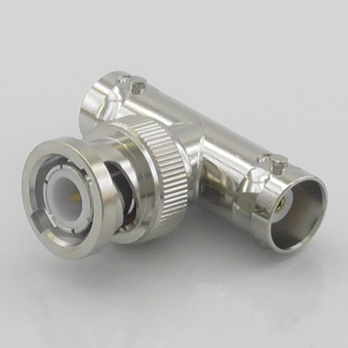 Bnc piece adaptor ohm 3 - bnc, t